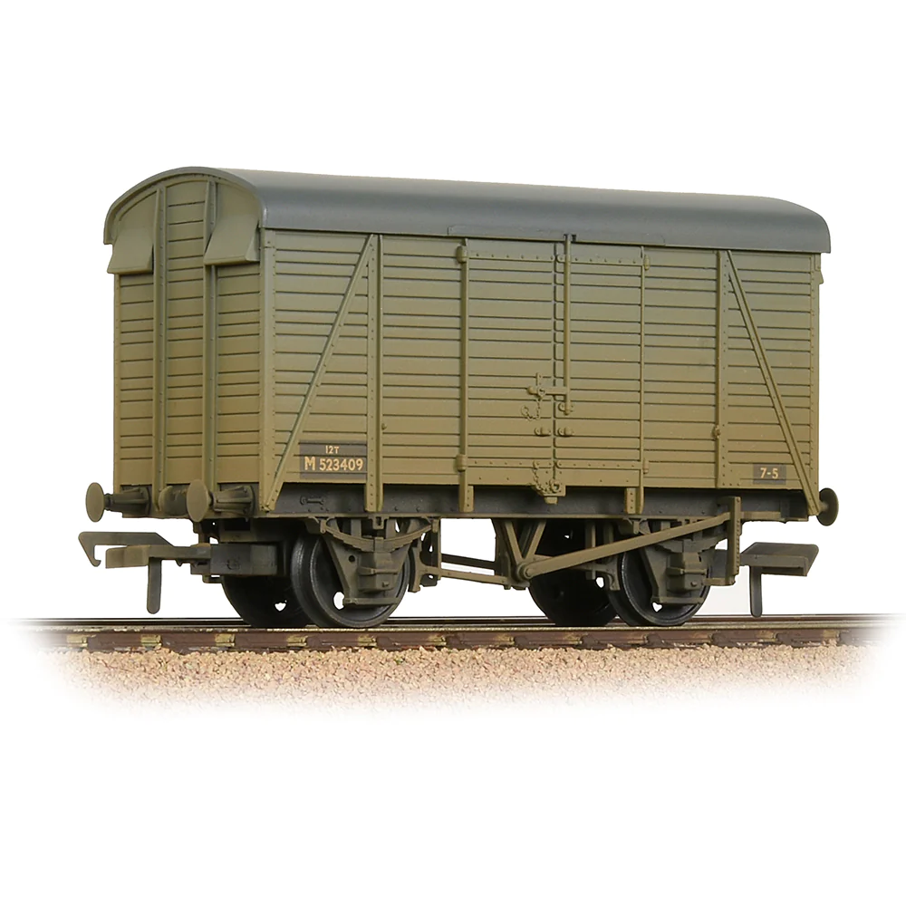 38-081C BR ex SR 12t vent van weathered (image for) 38-081C BR ex SR 12t vent van weathered
