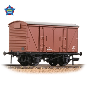 38-870 BR 12T 'Vanwide' Ventilated Van BR Bauxite (Early) (image for) 38-870 BR 12T 'Vanwide' Ventilated Van BR Bauxite (Early)