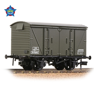 38-875 BR 12T 'Vanwide' Ventilated Van BR Departmental Olive Grn (image for) 38-875 BR 12T 'Vanwide' Ventilated Van BR Departmental Olive Grn