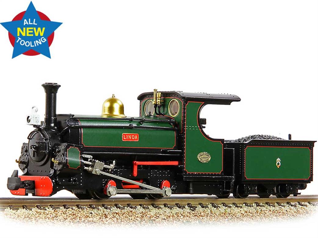 391-130 Mainline Hunslet 0-4-0STT ‘Linda’ Ffestiniog Railway (image for) 391-130 Mainline Hunslet 0-4-0STT ‘Linda’ Ffestiniog Railway