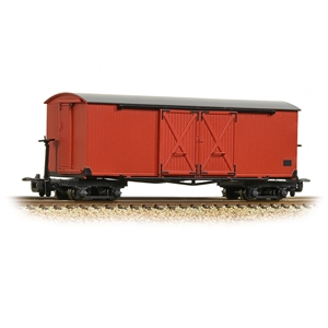 393-027 Covered Goods Wagon Lincolnshire Coast L. R. Crimson (image for) 393-027 Covered Goods Wagon Lincolnshire Coast L. R. Crimson