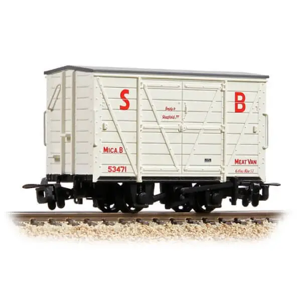 393-127 RNAD Van Statfold Barn Railway White 'MICA B' (image for) 393-127 RNAD Van Statfold Barn Railway White 'MICA B'