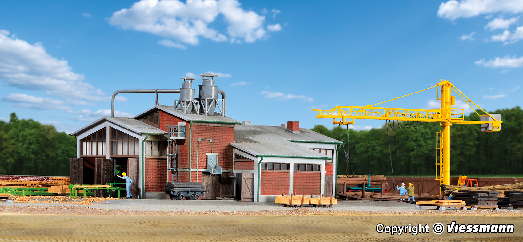 39816 Sawmill with interior (image for) 39816 Sawmill with interior