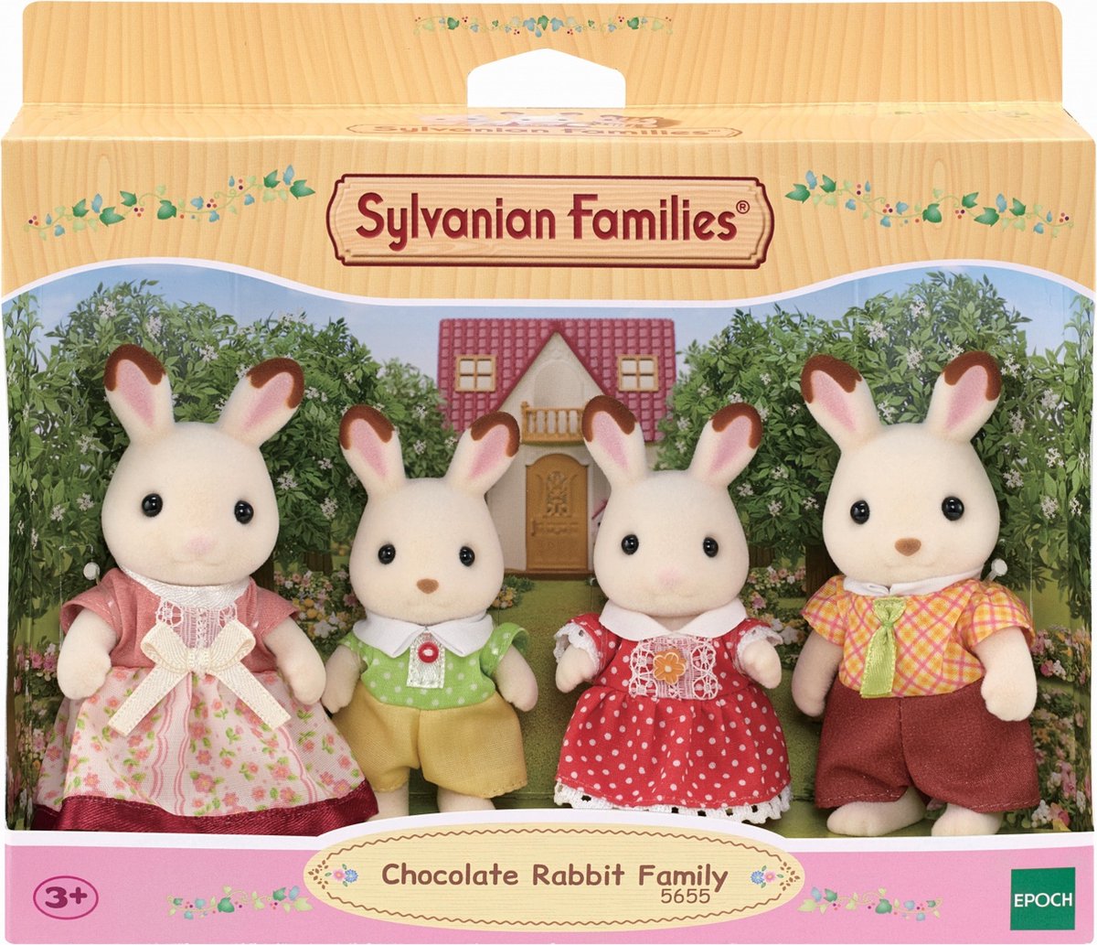 4150 Chocolate Rabbit Family (image for) 4150 Chocolate Rabbit Family