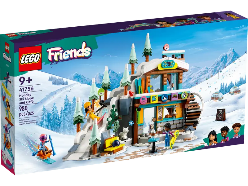 41756 Holiday Ski Slope and Café (image for) 41756 Holiday Ski Slope and Café