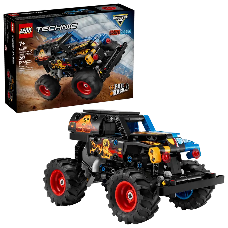 42219 Monster Jam™ Grave Digger™ Fire and Ice (image for) 42219 Monster Jam™ Grave Digger™ Fire and Ice