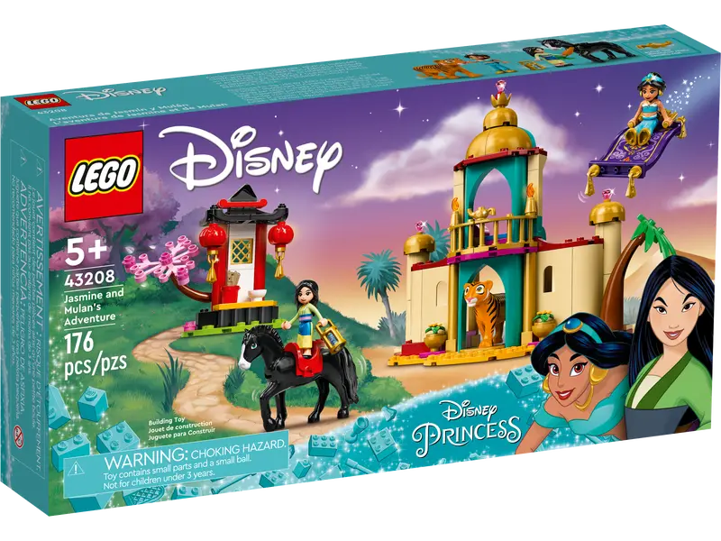 43208 Jasmine and Mulan’s Adventure (image for) 43208 Jasmine and Mulan’s Adventure