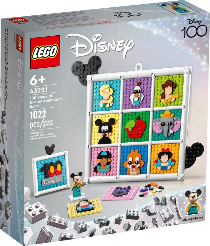 43221 100 Years of Disney Animation Icons (image for) 43221 100 Years of Disney Animation Icons