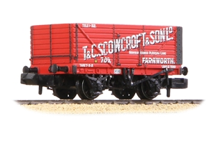 377-130 8 Plank 'T & C. Scowcroft & Son Ltd' Red (image for) 377-130 8 Plank 'T & C. Scowcroft & Son Ltd' Red