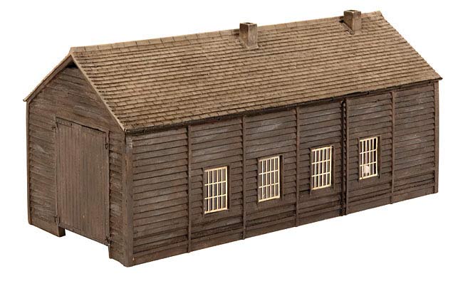 44-096 Wooden Engine Shed (image for) 44-096 Wooden Engine Shed