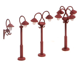453 Swan Necked lamps (9 per pack) (image for) 453 Swan Necked lamps (9 per pack)