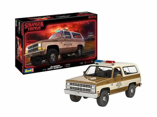 07724 "Stranger Things" 1985 Chevrolet K5 Blazer (image for) 07724 "Stranger Things" 1985 Chevrolet K5 Blazer