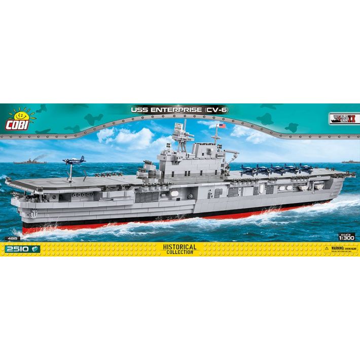 4815 USS Enterprise (CV-6) 1/300 scale (image for) 4815 USS Enterprise (CV-6) 1/300 scale