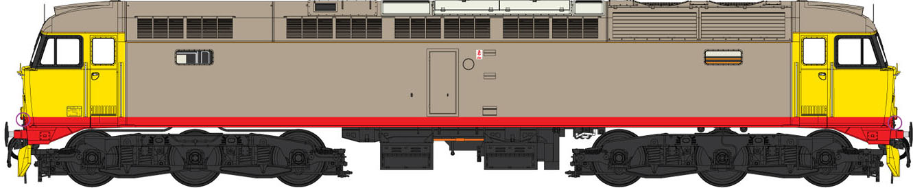 4862 Class 47 BR Railfreight Red stripe (image for) 4862 Class 47 BR Railfreight Red stripe