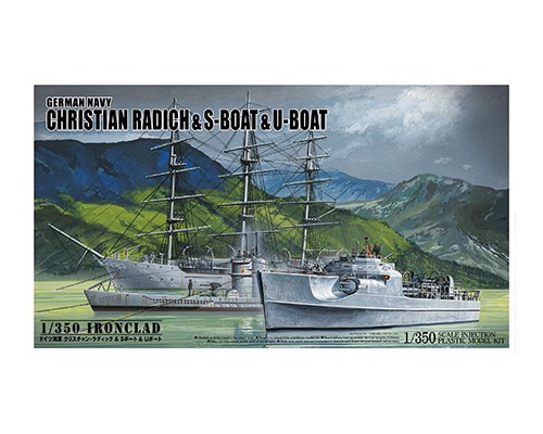 Chritian Radich & S-boat & U-boat (image for) Chritian Radich & S-boat & U-boat
