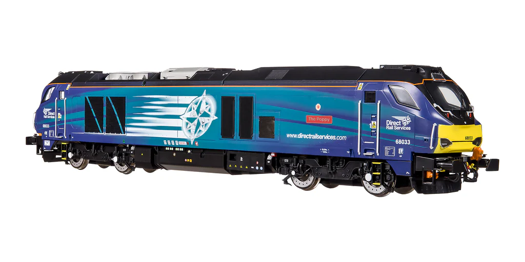 4D-022-026S OO Gauge Class 68 The Poppy 68033 Sound (image for) 4D-022-026S OO Gauge Class 68 The Poppy 68033 Sound