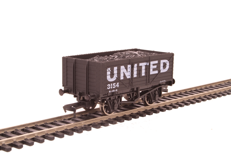 4F-071-142 7-plank open wagon "United" - 3154 (image for) 4F-071-142 7-plank open wagon "United" - 3154
