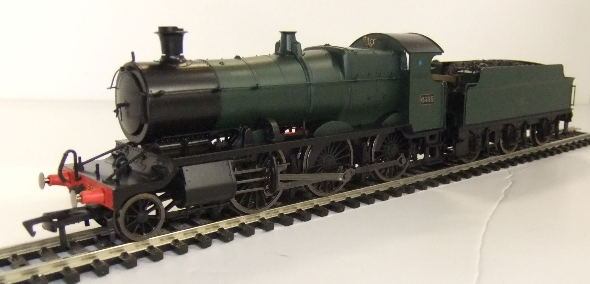 4S-043-002D GWR Mogul no.6385 Green 'Shirtbutton' DCC fitted (image for) 4S-043-002D GWR Mogul no.6385 Green 'Shirtbutton' DCC fitted