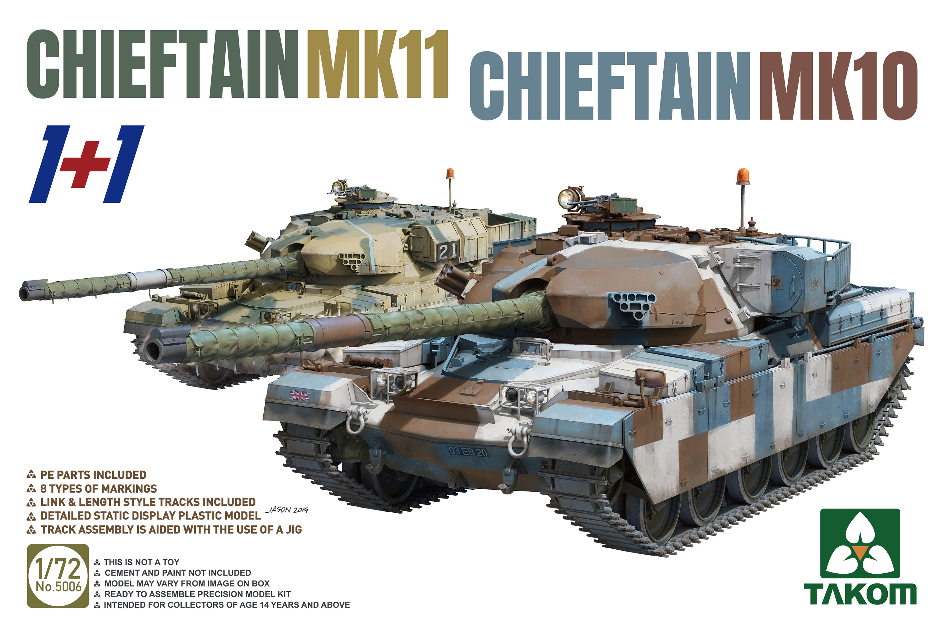 Chieftain Mk.10/11 twin pack (image for) Chieftain Mk.10/11 twin pack