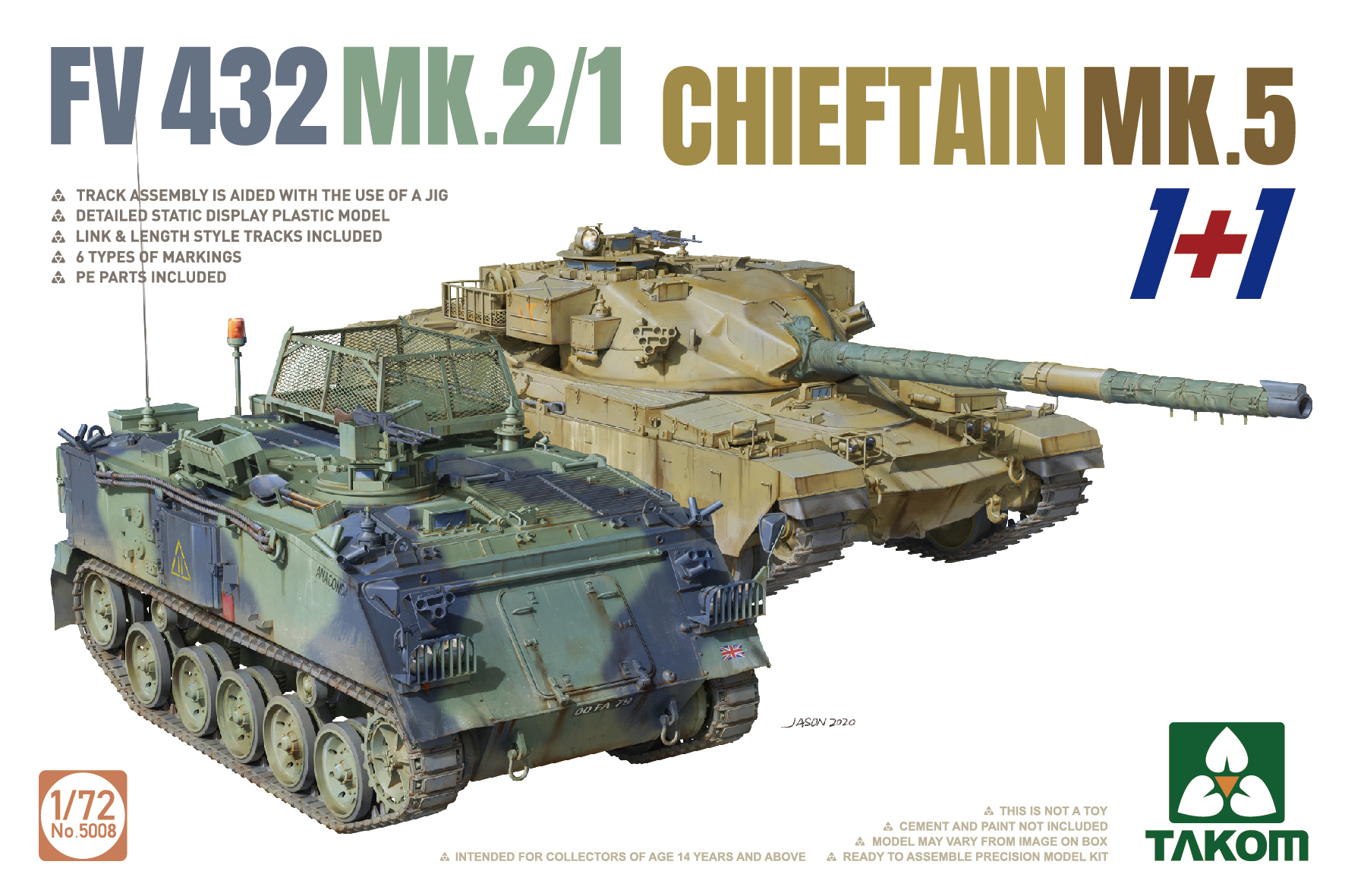 Chieftain Mk.5 plus FV432 Mk.2/1 (image for) Chieftain Mk.5 plus FV432 Mk.2/1