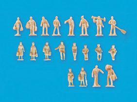5157 Assorted Unpainted Figures Set B (image for) 5157 Assorted Unpainted Figures Set B