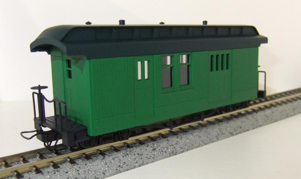 5172 F&C Baggage Car Green unlettered (image for) 5172 F&C Baggage Car Green unlettered