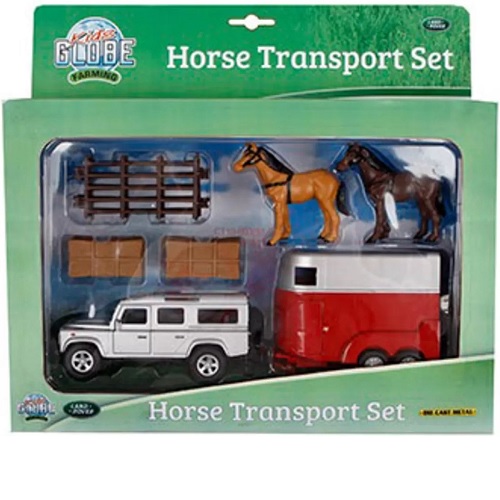 520213 Land Rover and Horse Trailer with Accessories (image for) 520213 Land Rover and Horse Trailer with Accessories