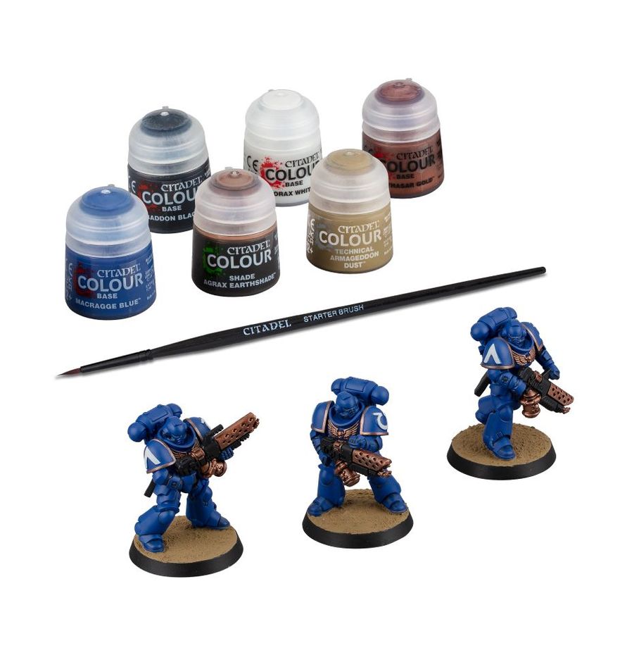 60-11 Space Marines: Infernus Marines + Paints Set (image for) 60-11 Space Marines: Infernus Marines + Paints Set