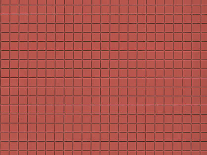52222 2 RED SQUARE PAVING DECORATIVE PLASTIC SHEETS (image for) 52222 2 RED SQUARE PAVING DECORATIVE PLASTIC SHEETS