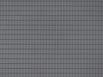 52226 2 DARK GREY ROOF TILE DECORATIVE PLASTIC SHEETS (image for) 52226 2 DARK GREY ROOF TILE DECORATIVE PLASTIC SHEETS