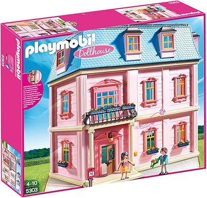 5303 Deluxe Dollhouse with Working Doorbell (image for) 5303 Deluxe Dollhouse with Working Doorbell