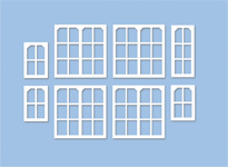 539 Midland Signal Box Window Mouldings (image for) 539 Midland Signal Box Window Mouldings