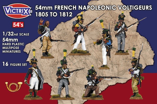 VX5403 54mm French Napoleonic Voltigeurs 1805 - 1812 (image for) VX5403 54mm French Napoleonic Voltigeurs 1805 - 1812