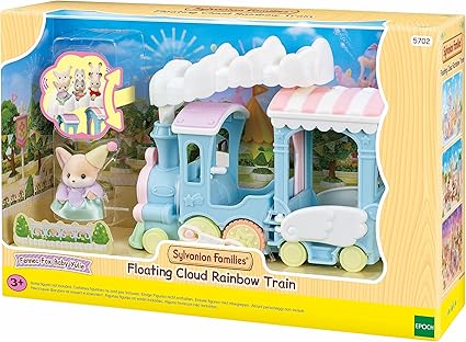 5702 Floating Cloud Rainbow Train - dollhouse playset (image for) 5702 Floating Cloud Rainbow Train - dollhouse playset