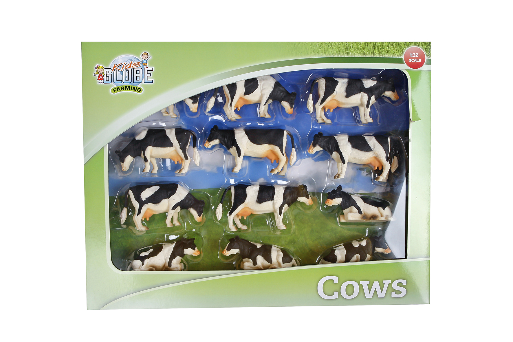 571929 12 Cows black/white (image for) 571929 12 Cows black/white
