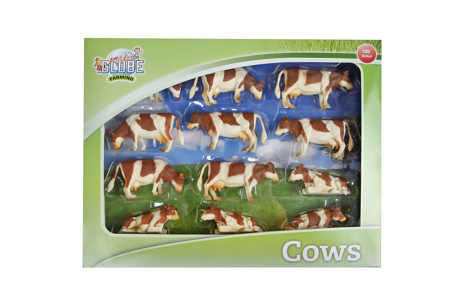 571968 12 Cows brown/white (image for) 571968 12 Cows brown/white