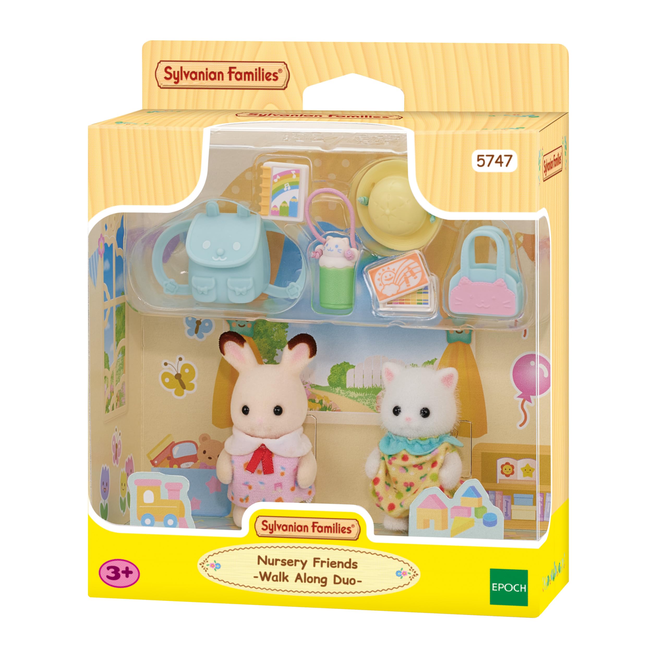 5747 Nursery Friends -Walk Along Duo (image for) 5747 Nursery Friends -Walk Along Duo