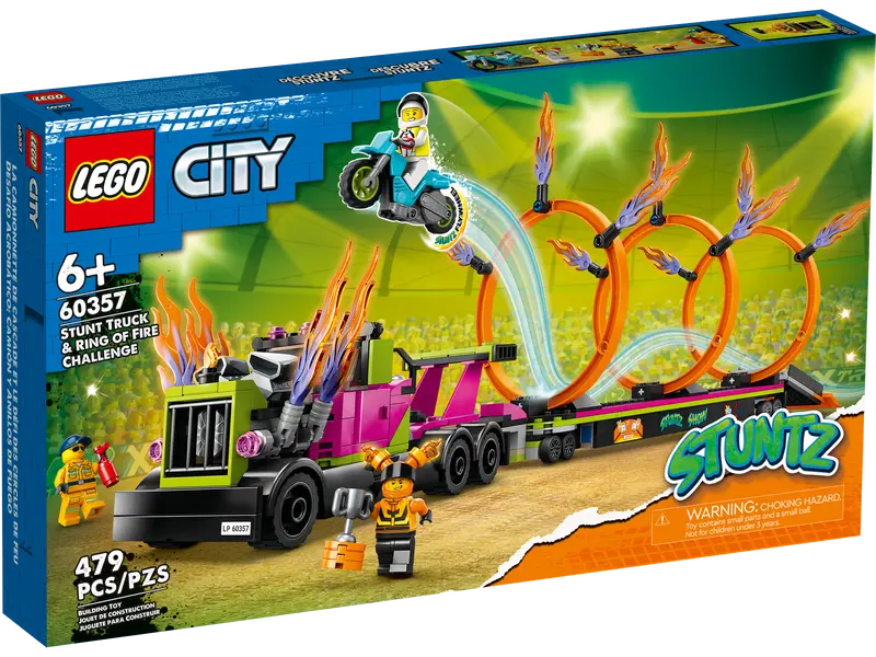 60357 Stunt Truck & Ring of Fire Challenge (image for) 60357 Stunt Truck & Ring of Fire Challenge