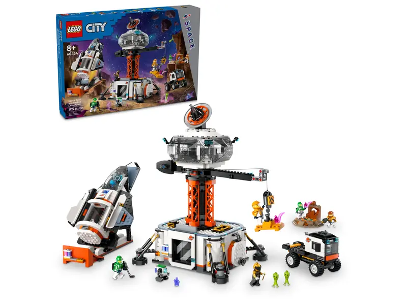 60434 Space Base and Rocket Launchpad (image for) 60434 Space Base and Rocket Launchpad