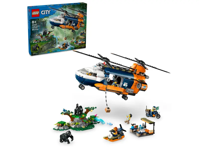 60437 Jungle Explorer Helicopter at Base Camp (image for) 60437 Jungle Explorer Helicopter at Base Camp