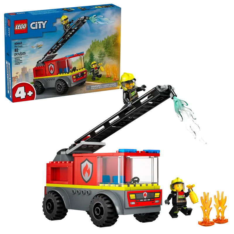 60463 Fire Ladder Truck (image for) 60463 Fire Ladder Truck