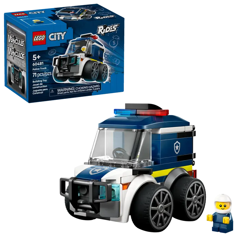 60481 Rides – Police Truck (image for) 60481 Rides – Police Truck