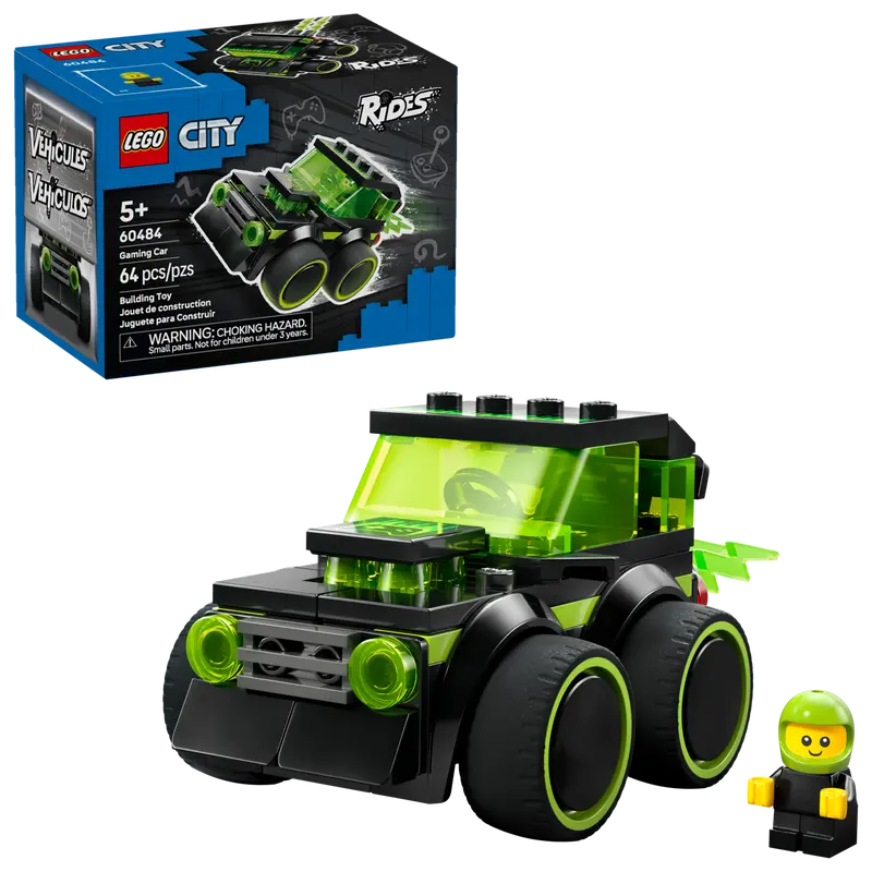 60484 Rides – Gaming Race Car (image for) 60484 Rides – Gaming Race Car