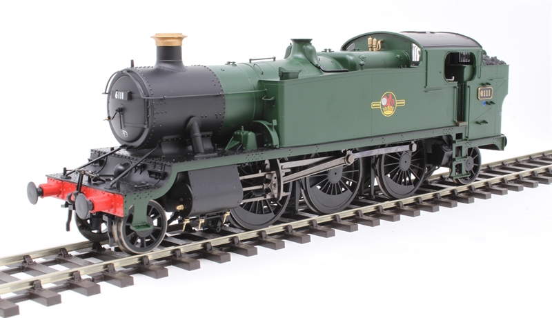 6103 Class 61xx 'Large Prairie' 2-6-2T 6111 in BR unlined green (image for) 6103 Class 61xx 'Large Prairie' 2-6-2T 6111 in BR unlined green