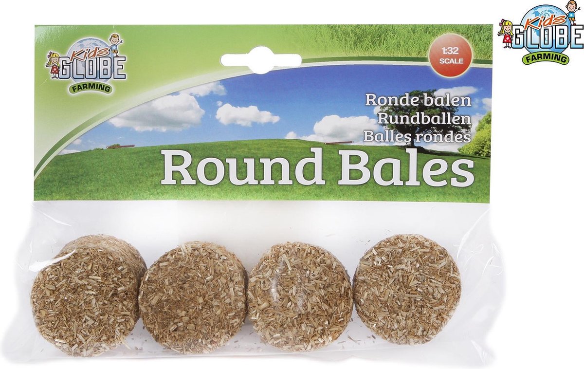610703 Straw Bales (Set of 4),Brown (image for) 610703 Straw Bales (Set of 4),Brown