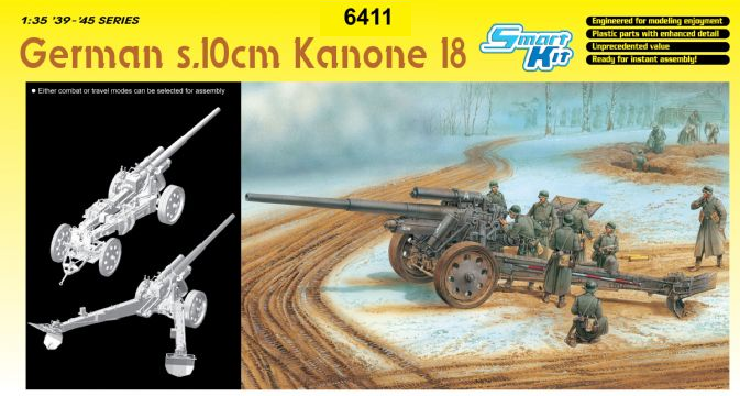 German s.10cm Kanone 18 (image for) German s.10cm Kanone 18