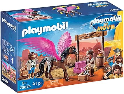 70074 THE Movie Marla and Del with Flying Horse (image for) 70074 THE Movie Marla and Del with Flying Horse