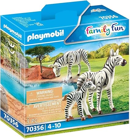 70356 Family Fun Zebras with Foal (image for) 70356 Family Fun Zebras with Foal
