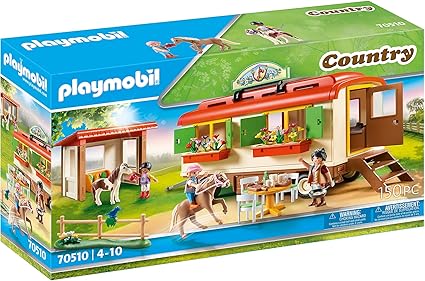 70510 Pony Shelter with Mobile Home (image for) 70510 Pony Shelter with Mobile Home