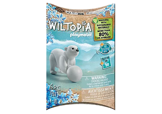 71073 Wiltopia - Young Polar Bear (image for) 71073 Wiltopia - Young Polar Bear